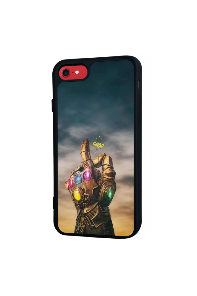iPhone SE Uyumlu Thanos Tasarımlı Glossy Premium Kılıf