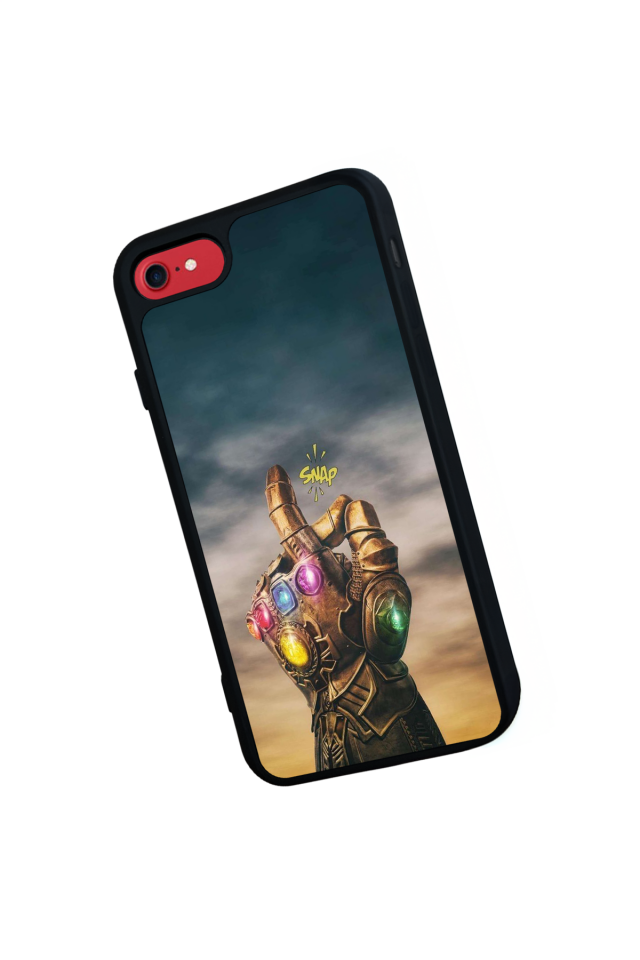 iPhone SE Uyumlu Thanos Tasarımlı Glossy Premium Kılıf