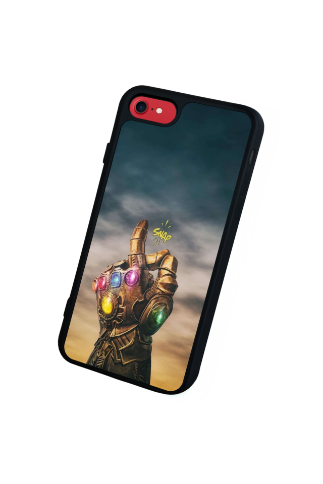 iPhone SE Uyumlu Thanos Tasarımlı Glossy Premium Kılıf