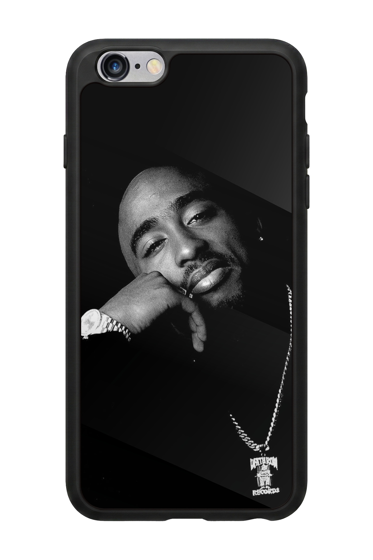 iPhone 6 Plus Uyumlu Tupac Tasarımlı Glossy Premium Kılıf