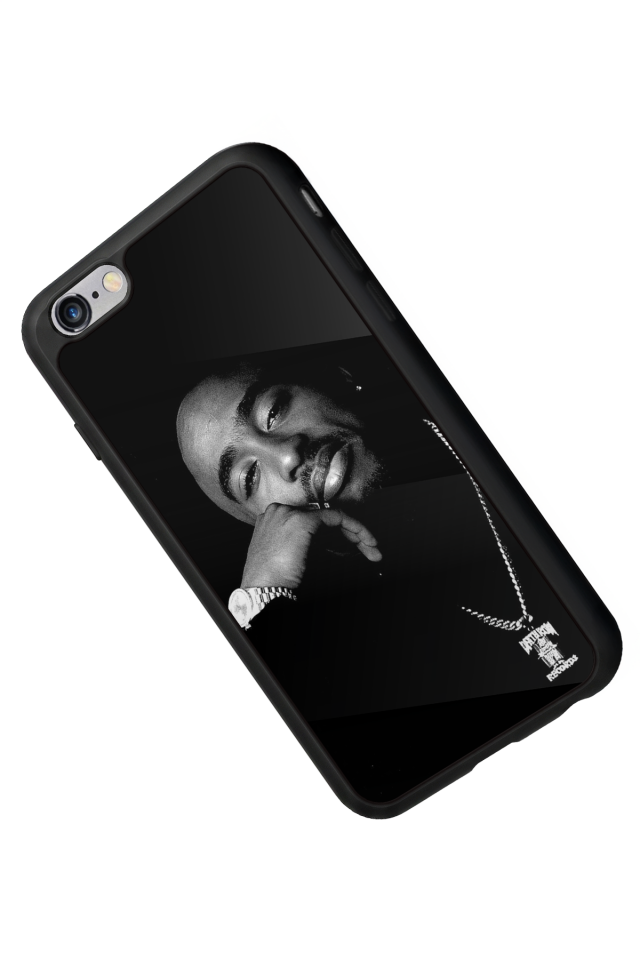 iPhone 6 Plus Uyumlu Tupac Tasarımlı Glossy Premium Kılıf