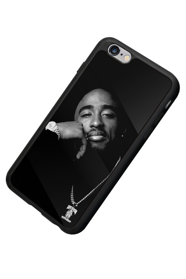 iPhone 6 Plus Uyumlu Tupac Tasarımlı Glossy Premium Kılıf