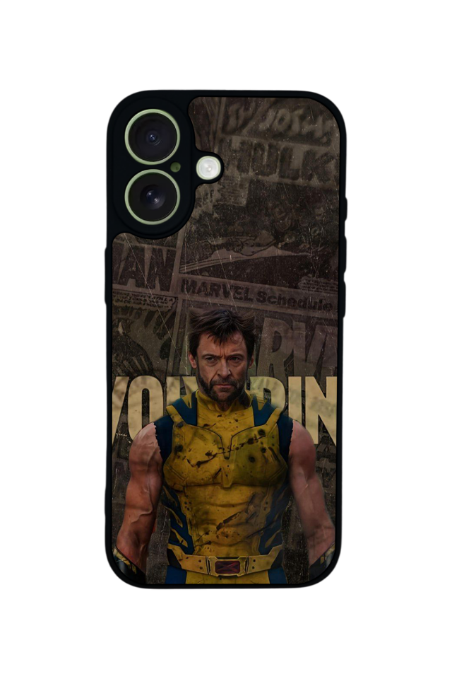 iPhone 17 Uyumlu Wolverine Tasarımlı Glossy Premium Kılıf