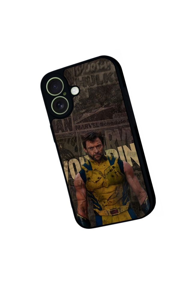 iPhone 17 Uyumlu Wolverine Tasarımlı Glossy Premium Kılıf