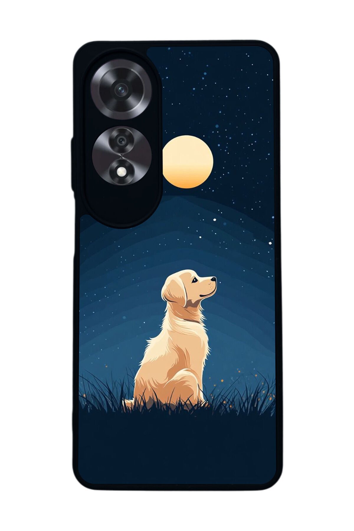 Oppo A60 Mat Siyah uyumlu Kılıf – Yumuşak Silikon, Koruyucu, Şok Emici Kapak