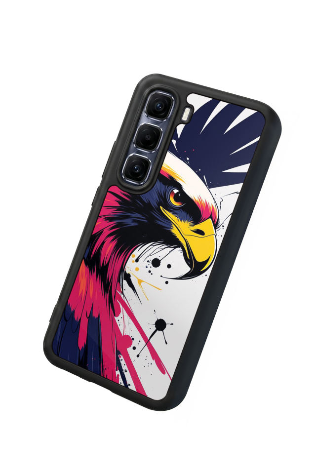 Infinix Hot 60 Pro Plus Uyumlu Besiktas Tasarımlı Glossy Premium Kılıf