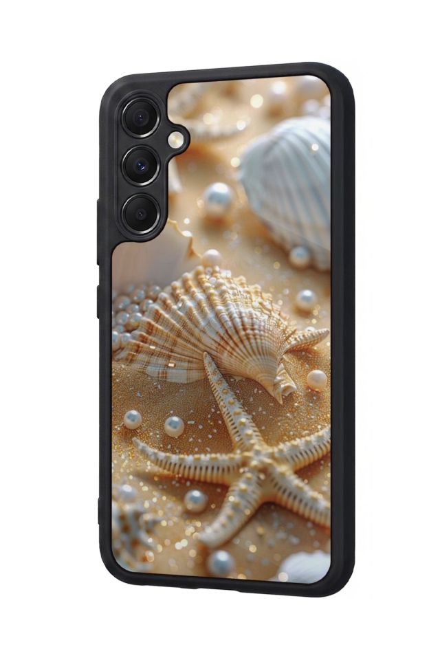Samsung Galaxy M34 Uyumlu  İnci Tasarımlı Glossy Premium Kılıf