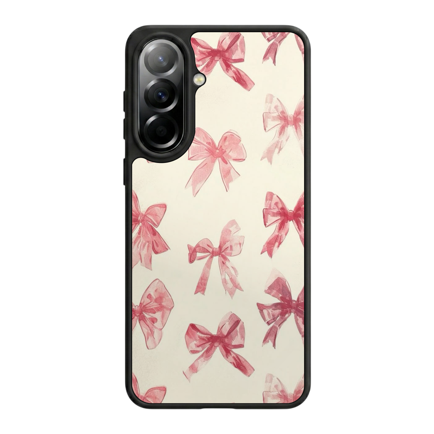 Samsung Galaxy A57 Uyumlu Kurdele Tasarımlı Glossy Premium Kılıf