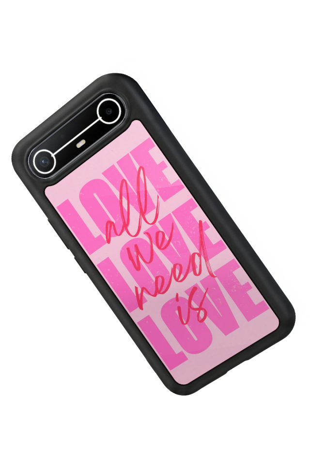 Tecno Spark Slim 5G Uyumlu Love Tasarımlı Glossy Premium Kılıf