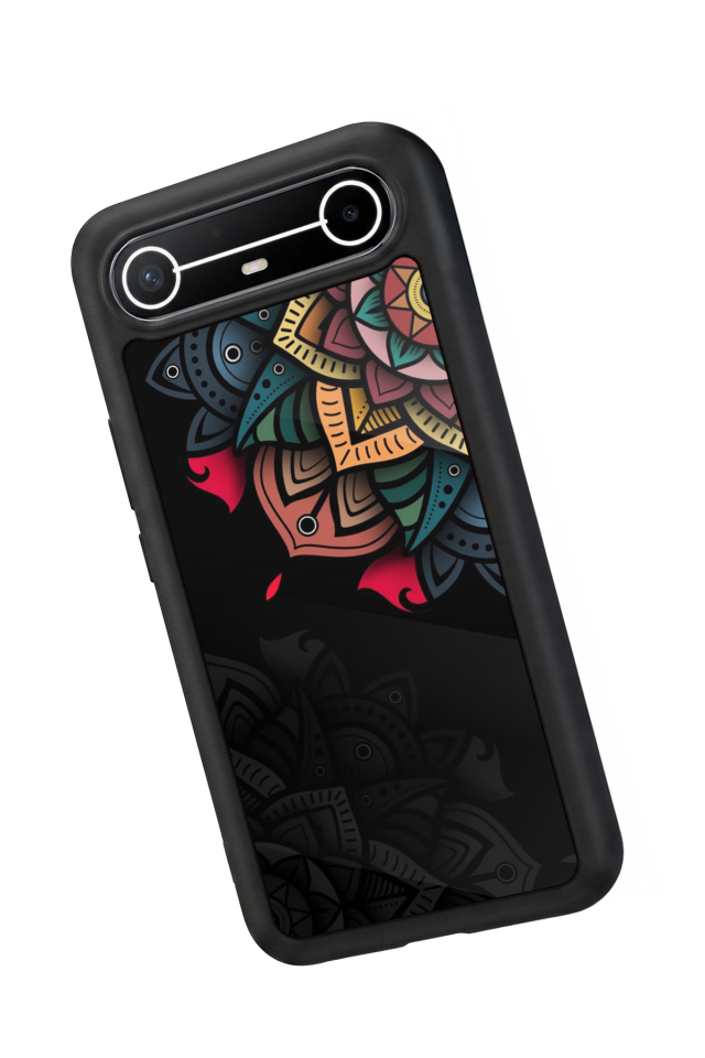Tecno Spark Slim 5G Uyumlu Mandala Tasarımlı Glossy Premium Kılıf