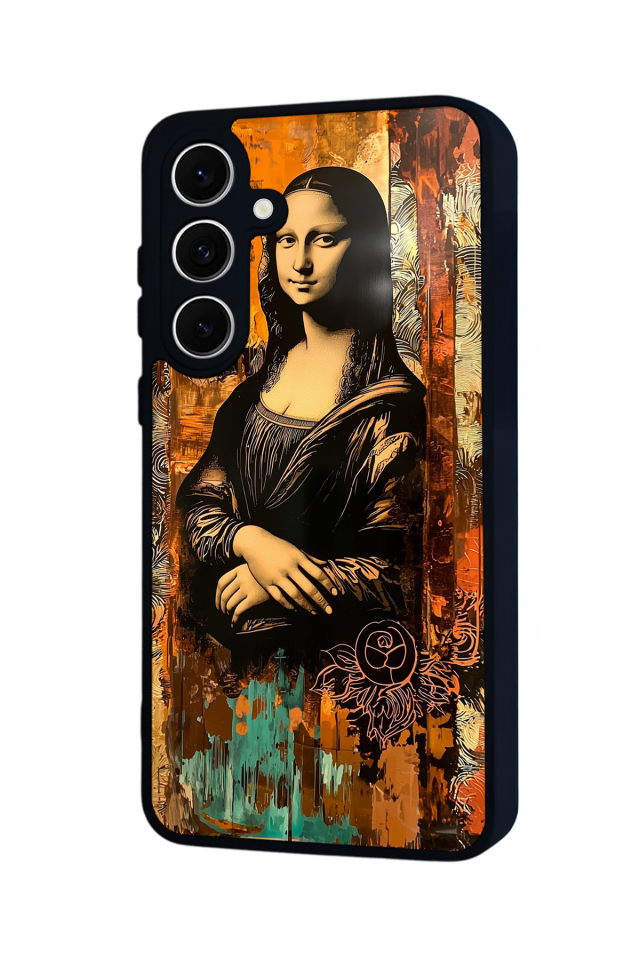 Samsung Galaxy A16 Uyumlu Monalisa Tasarımlı Glossy Premium Kılıf
