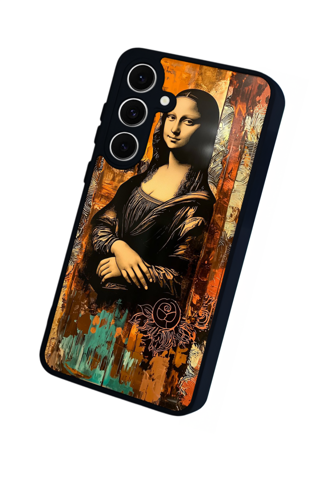 Samsung Galaxy A16 Uyumlu Monalisa Tasarımlı Glossy Premium Kılıf