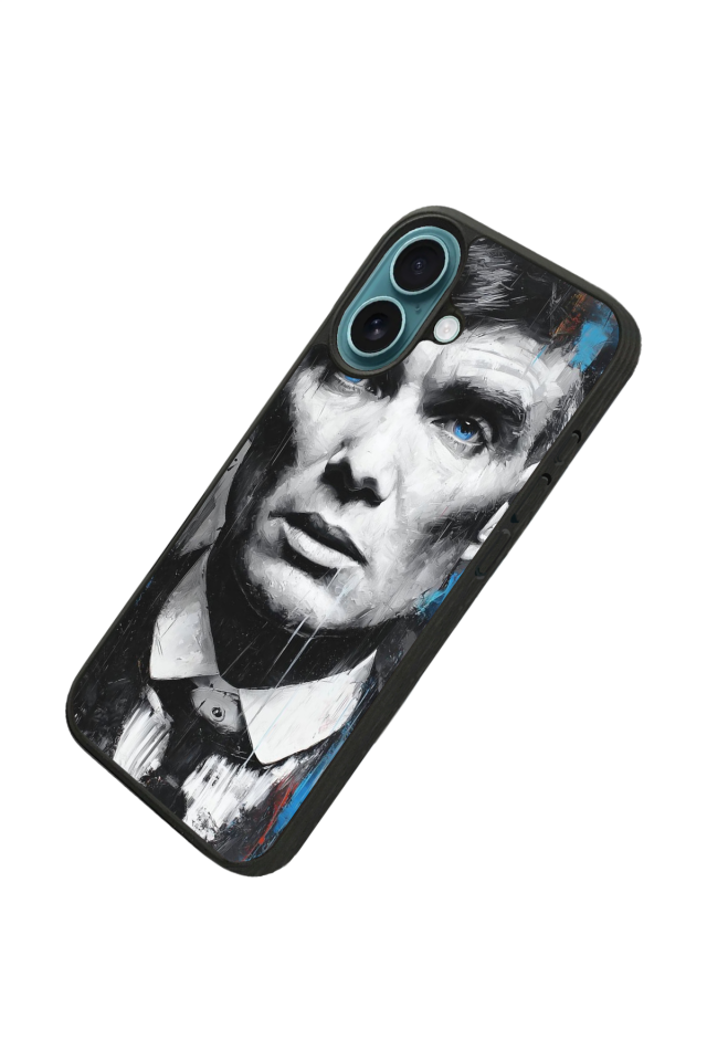 iPhone 16 Uyumlu Peaky Blinders Tasarımlı Glossy Premium Kılıf