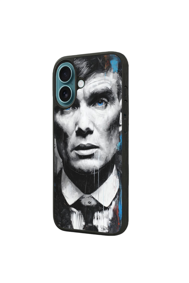iPhone 16 Uyumlu Peaky Blinders Tasarımlı Glossy Premium Kılıf
