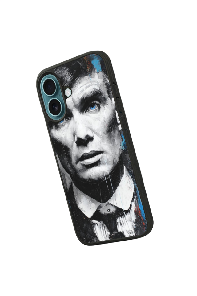 iPhone 16 Uyumlu Peaky Blinders Tasarımlı Glossy Premium Kılıf