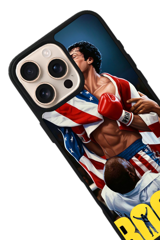 iPhone 15 Pro Max Uyumlu Rocky Tasarımlı Glossy Premium Kılıf