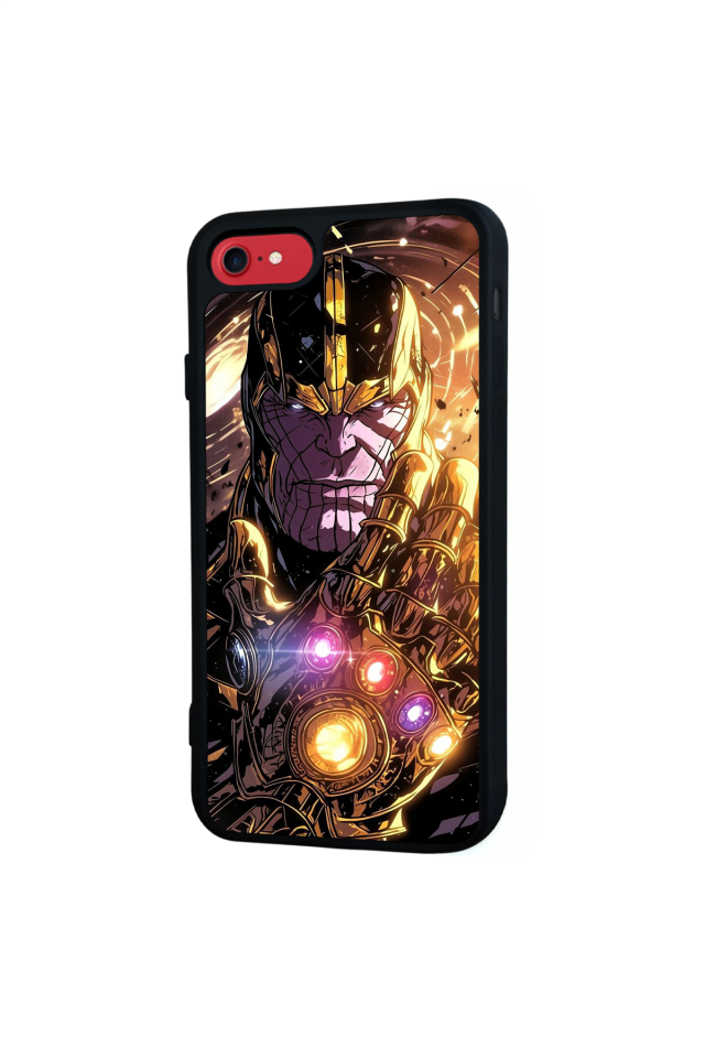 iPhone SE Uyumlu Thanos Tasarımlı Glossy Premium Kılıf