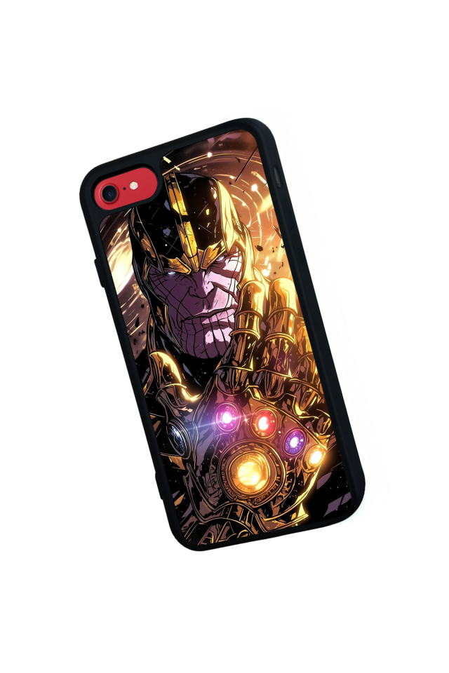 iPhone SE Uyumlu Thanos Tasarımlı Glossy Premium Kılıf
