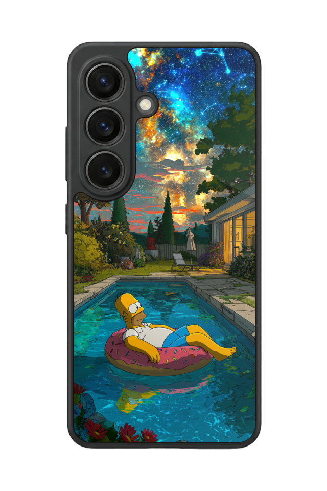 Samsung Galaxy S26 Uyumlu The Simpsons Tasarımlı Glossy Premium Kılıf