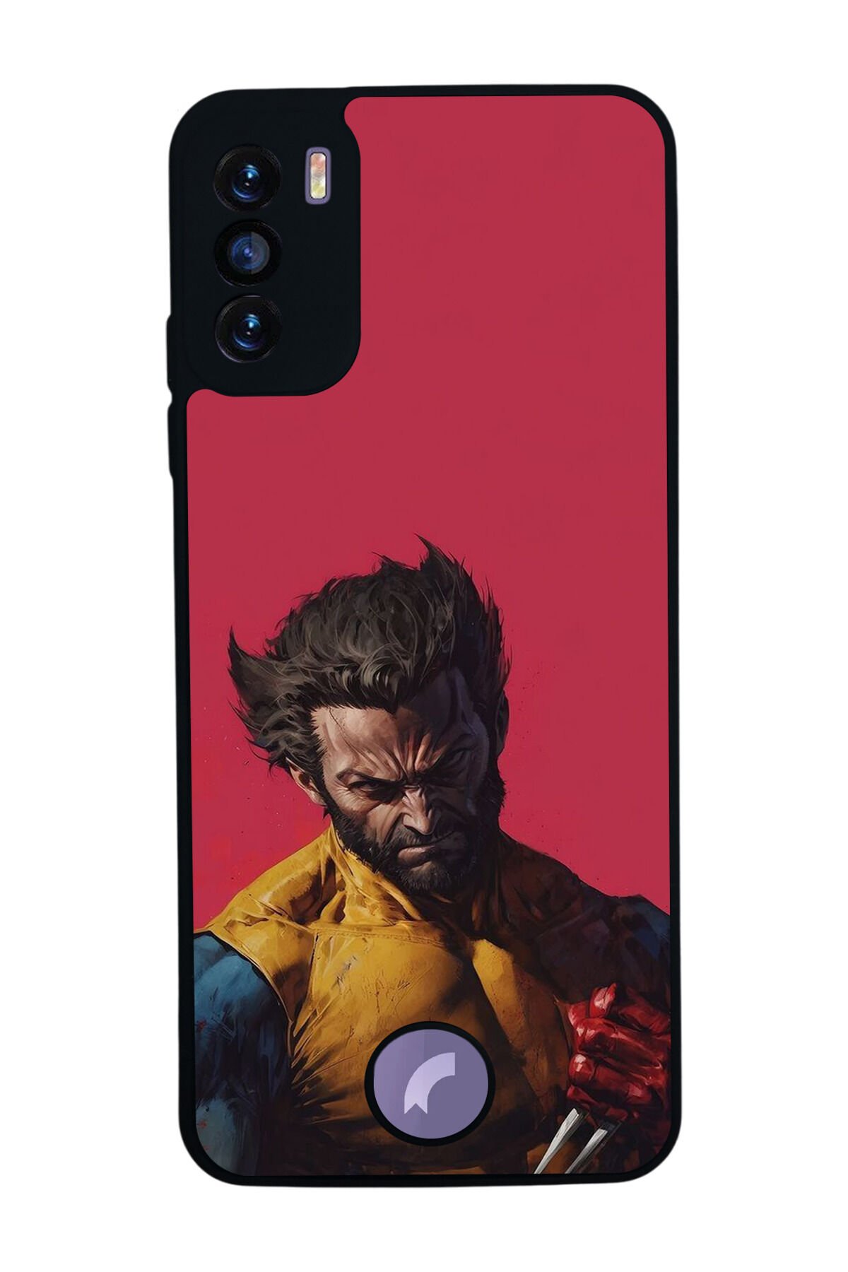 Reeder S19 Max Pro S Uyumlu Wolverine Tasarımlı Glossy Premium Kılıf