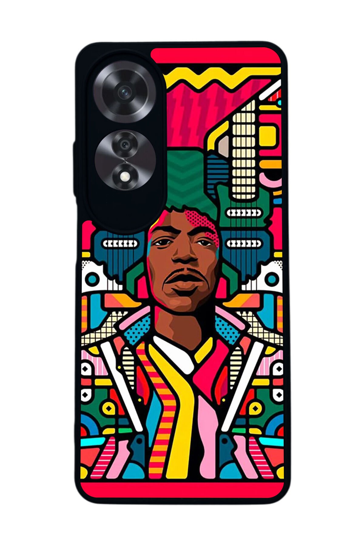 Oppo A60 Mat Siyah uyumlu Kılıf – Yumuşak Silikon, Koruyucu, Şok Emici Kapak