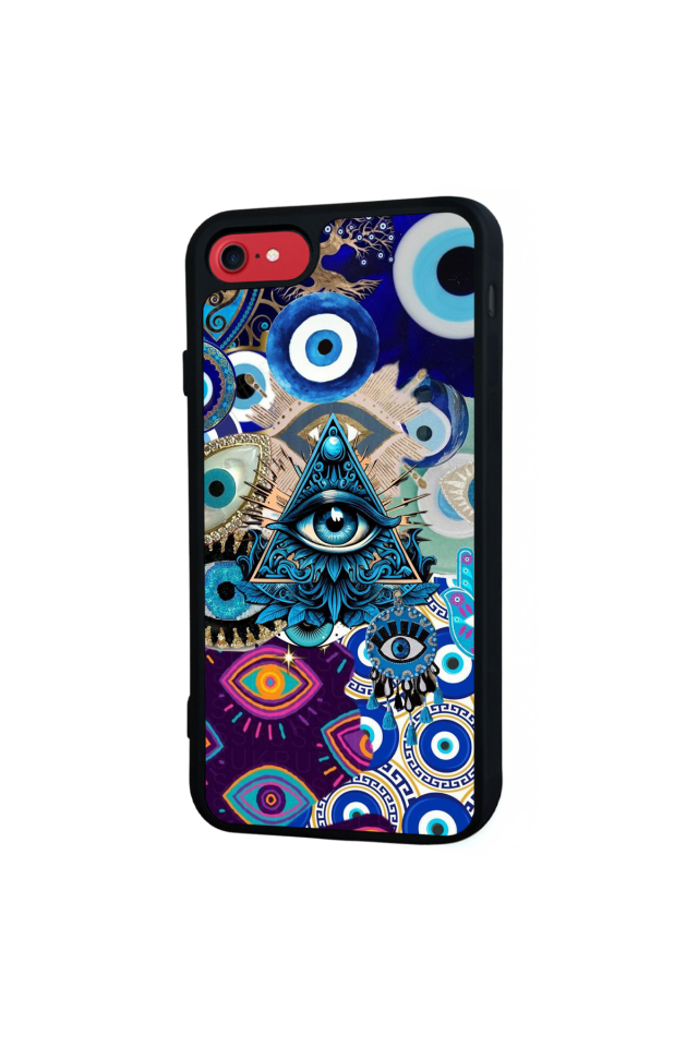 iPhone 7 Uyumlu Göz Tasarımlı Glossy Premium Kılıf