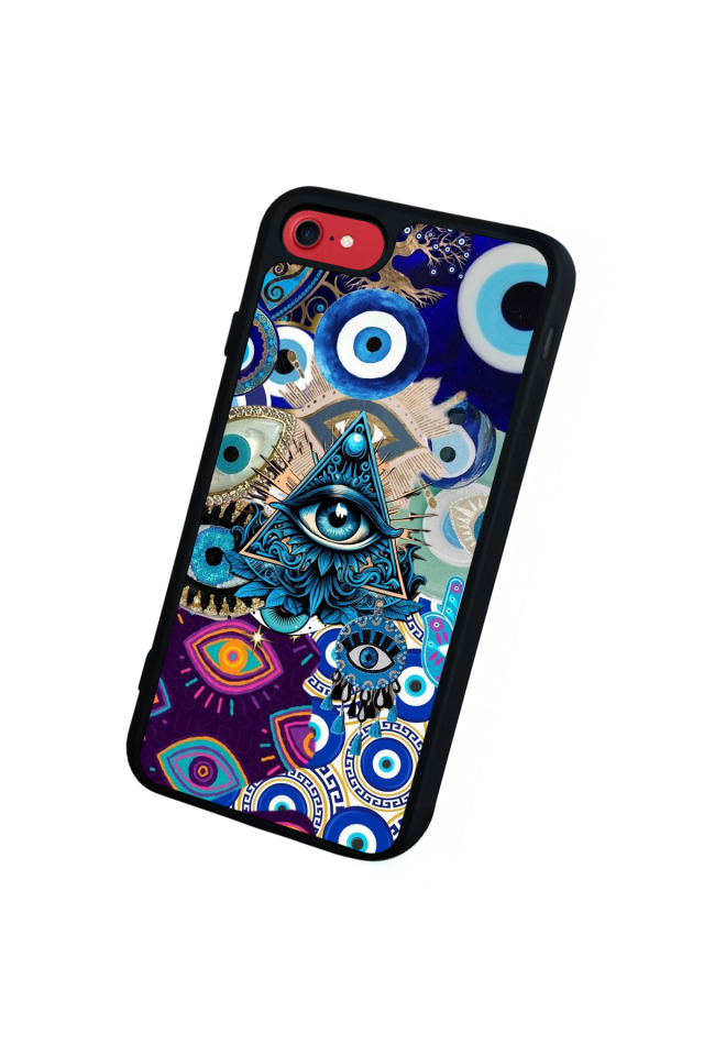 iPhone 7 Uyumlu Göz Tasarımlı Glossy Premium Kılıf