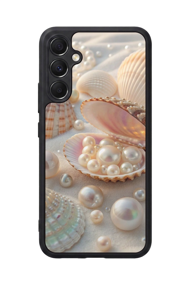 Samsung Galaxy M34 Uyumlu  İnci Tasarımlı Glossy Premium Kılıf