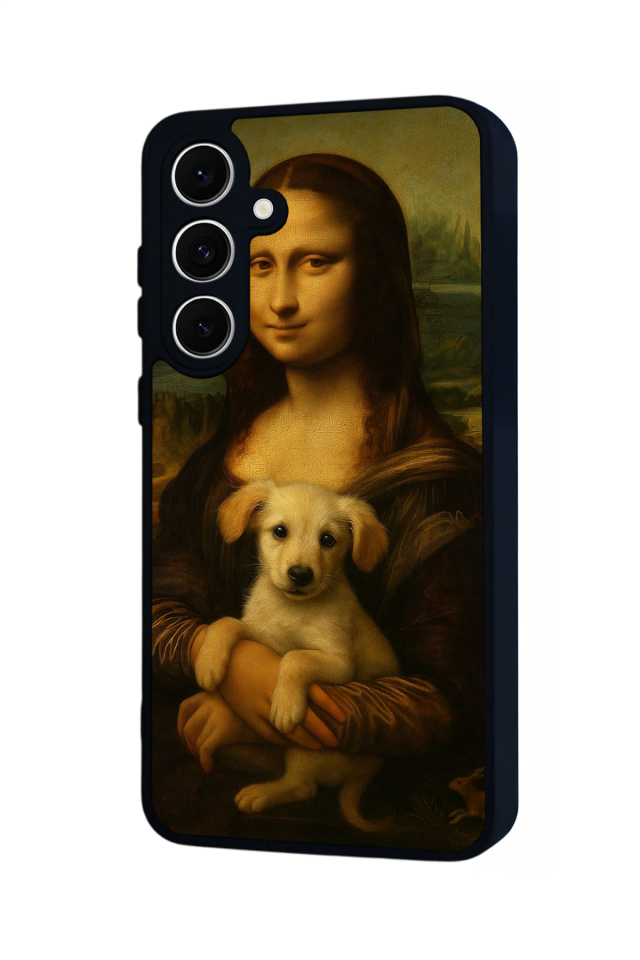 Samsung Galaxy A16 Uyumlu Monalisa Tasarımlı Glossy Premium Kılıf