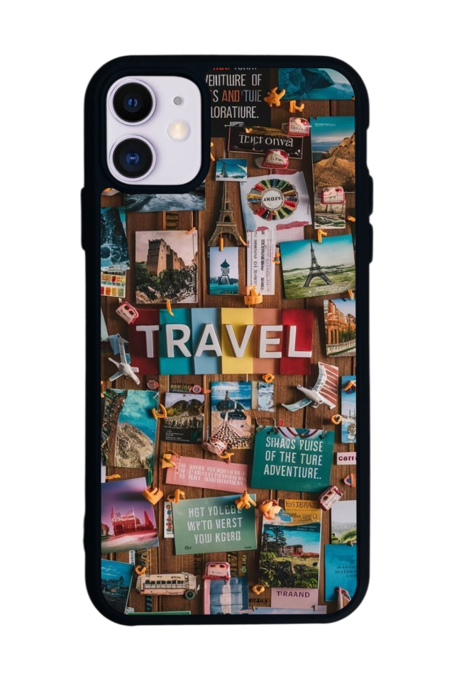 iPhone 11 Uyumlu Poster Tasarımlı Glossy Premium Kılıf