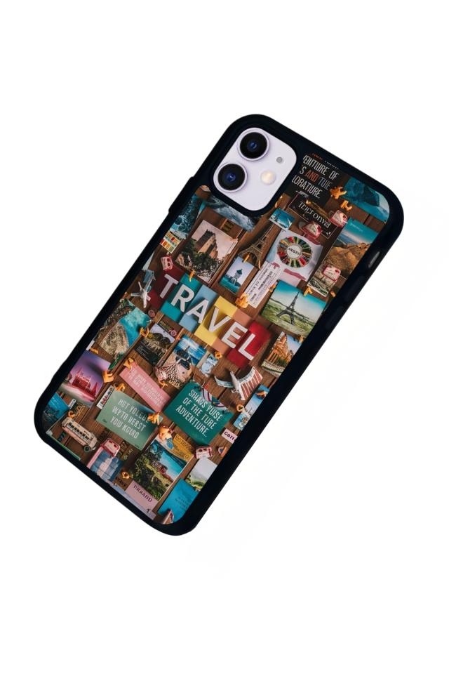 iPhone 11 Uyumlu Poster Tasarımlı Glossy Premium Kılıf