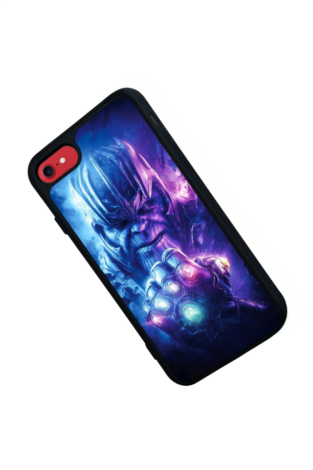 iPhone SE Uyumlu Thanos Tasarımlı Glossy Premium Kılıf