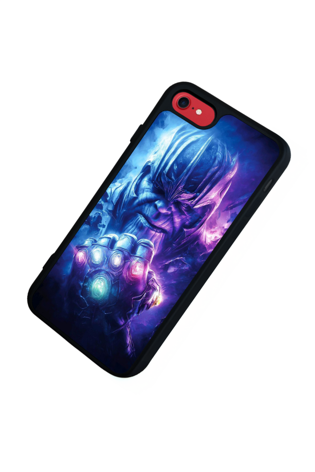 iPhone SE Uyumlu Thanos Tasarımlı Glossy Premium Kılıf