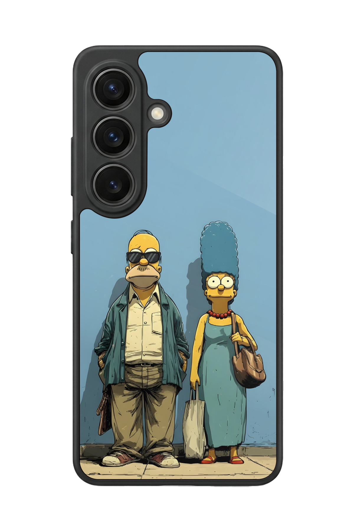 Samsung Galaxy S26 Uyumlu The Simpsons Tasarımlı Glossy Premium Kılıf