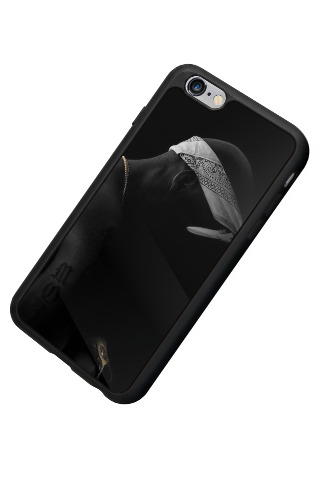 iPhone 6 Plus Uyumlu Tupac Tasarımlı Glossy Premium Kılıf