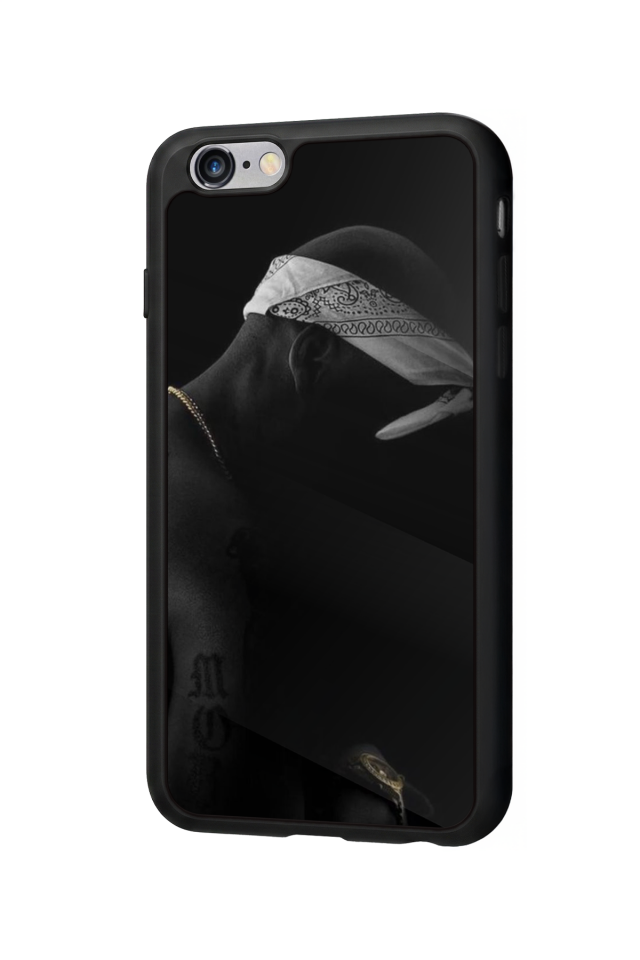 iPhone 6 Plus Uyumlu Tupac Tasarımlı Glossy Premium Kılıf