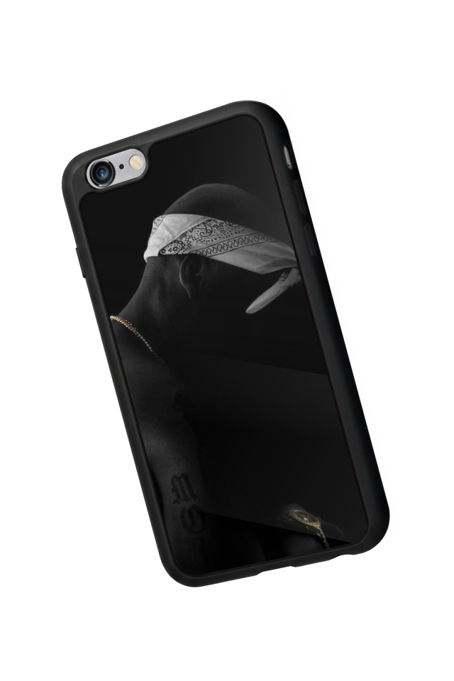 iPhone 6 Plus Uyumlu Tupac Tasarımlı Glossy Premium Kılıf