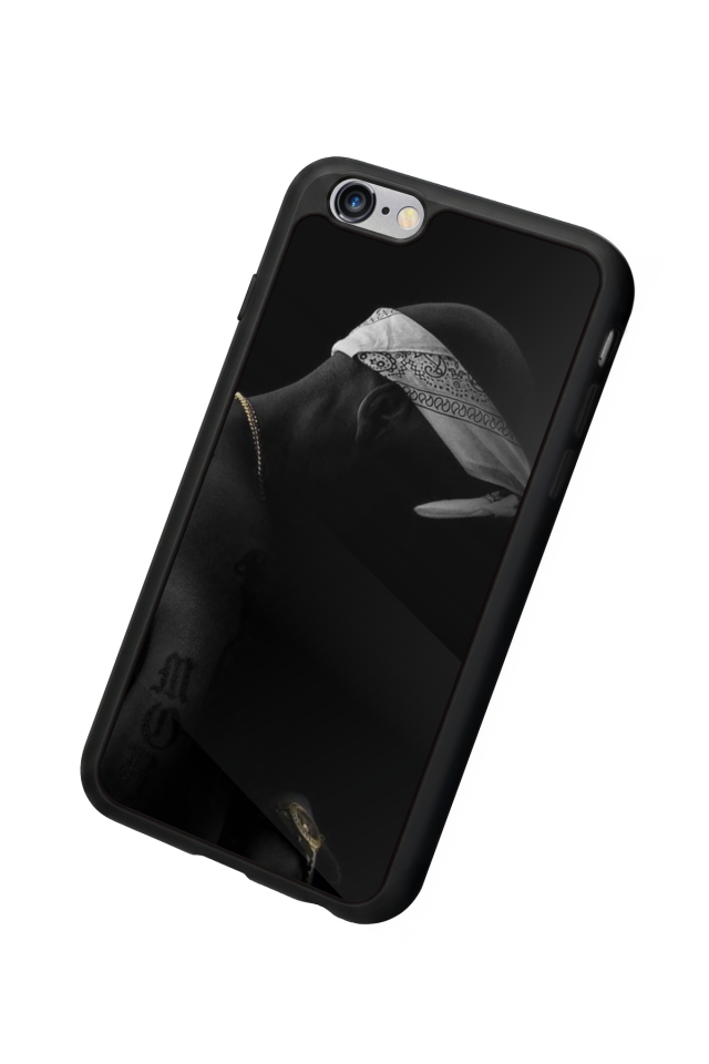 iPhone 6 Plus Uyumlu Tupac Tasarımlı Glossy Premium Kılıf