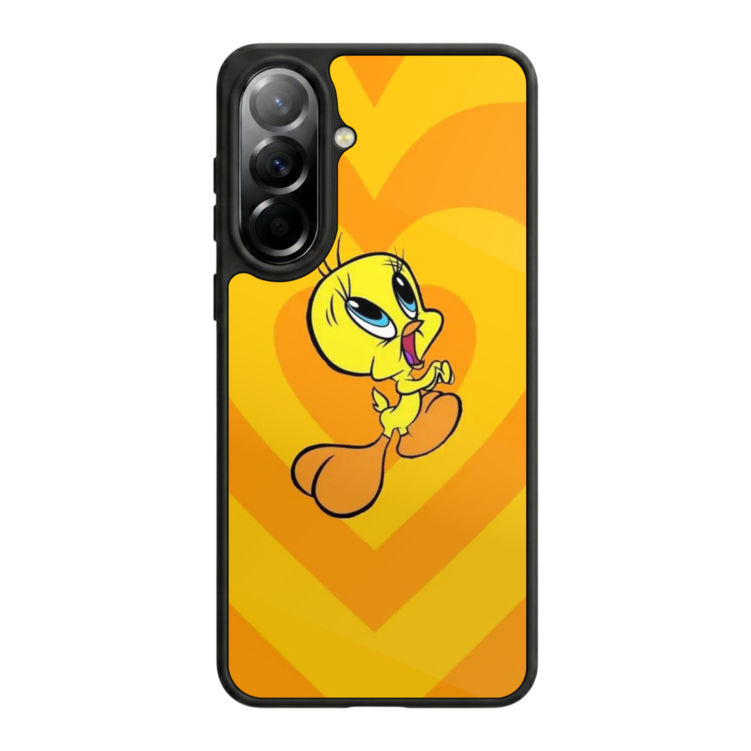 Samsung Galaxy A37 Uyumlu Tweety Tasarımlı Glossy Premium Kılıf