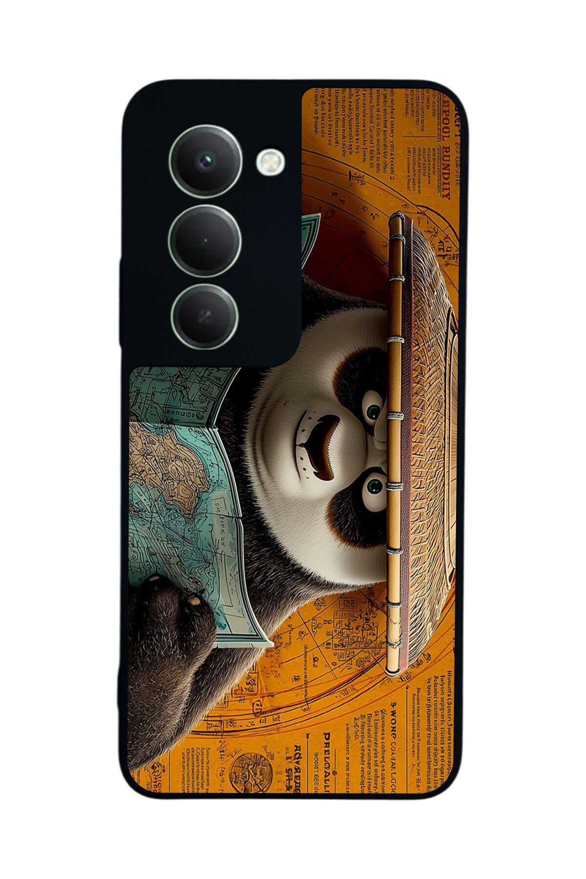 Xiaomi Redmi 15 5G Uyumlu Kung Fu Panda Tasarımlı Glossy Premium Kılıf