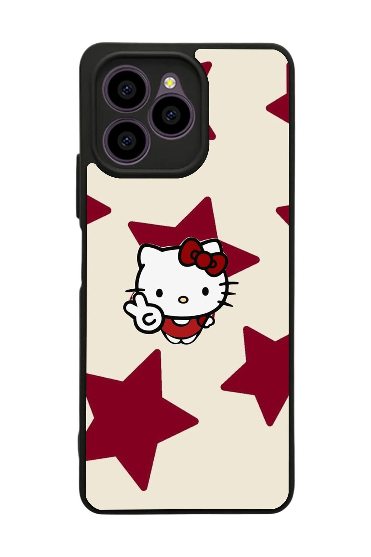 Omix X6 Uyumlu HelloKitty Tasarımlı Glossy Premium Kılıf