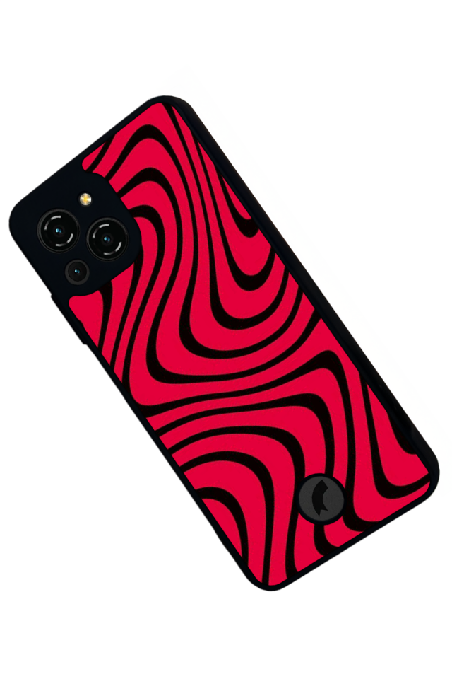 Reeder S23 Pro Max Uyumlu Çizgi Sanatı Tasarımlı Glossy Premium Kılıf