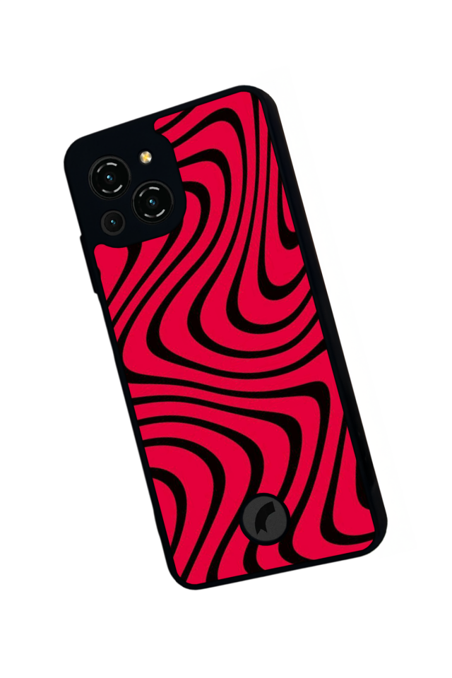 Reeder S23 Pro Max Uyumlu Çizgi Sanatı Tasarımlı Glossy Premium Kılıf