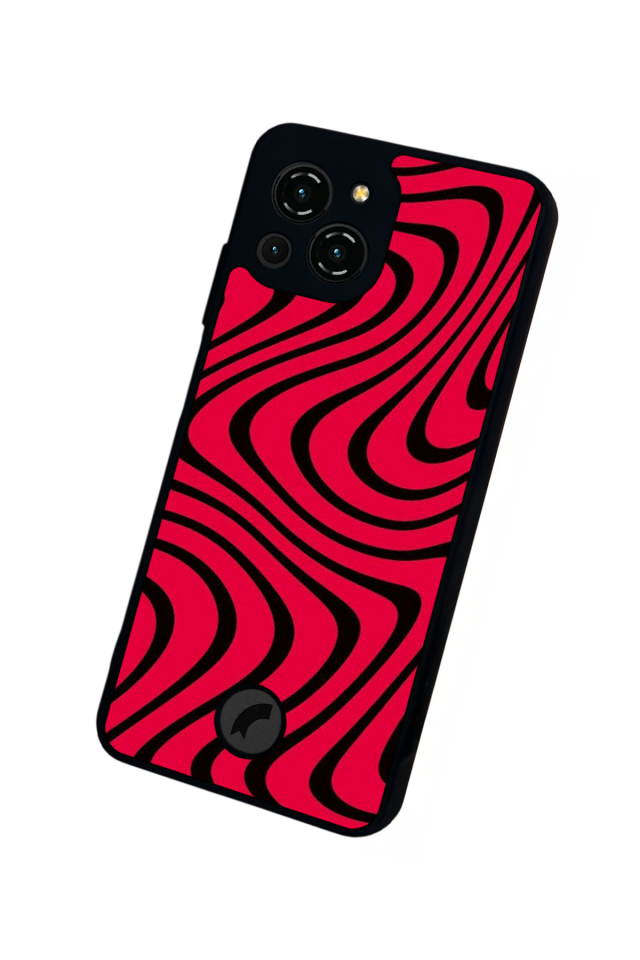 Reeder S23 Pro Max Uyumlu Çizgi Sanatı Tasarımlı Glossy Premium Kılıf