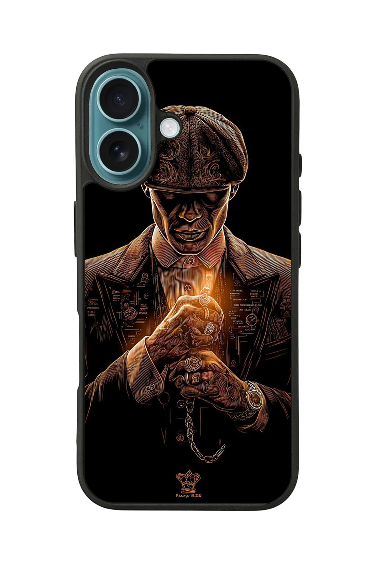 iPhone 16 Uyumlu Peaky Blinders Tasarımlı Glossy Premium Kılıf