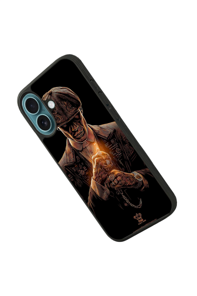 iPhone 16 Uyumlu Peaky Blinders Tasarımlı Glossy Premium Kılıf