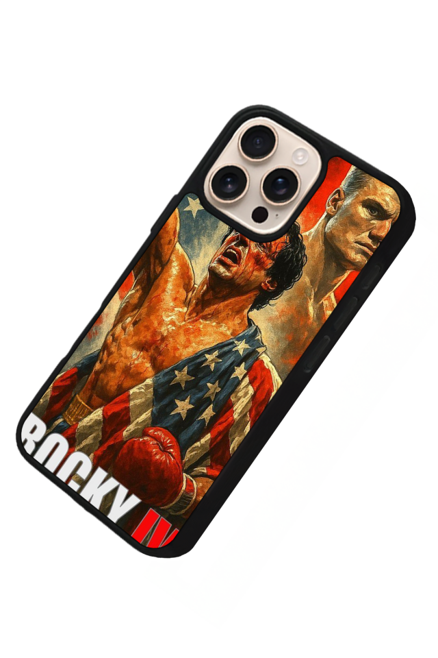 iPhone 15 Pro Max Uyumlu Rocky Tasarımlı Glossy Premium Kılıf