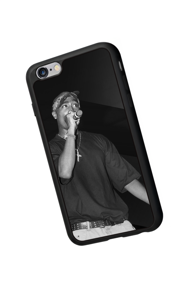 iPhone 6 Plus Uyumlu Tupac Tasarımlı Glossy Premium Kılıf