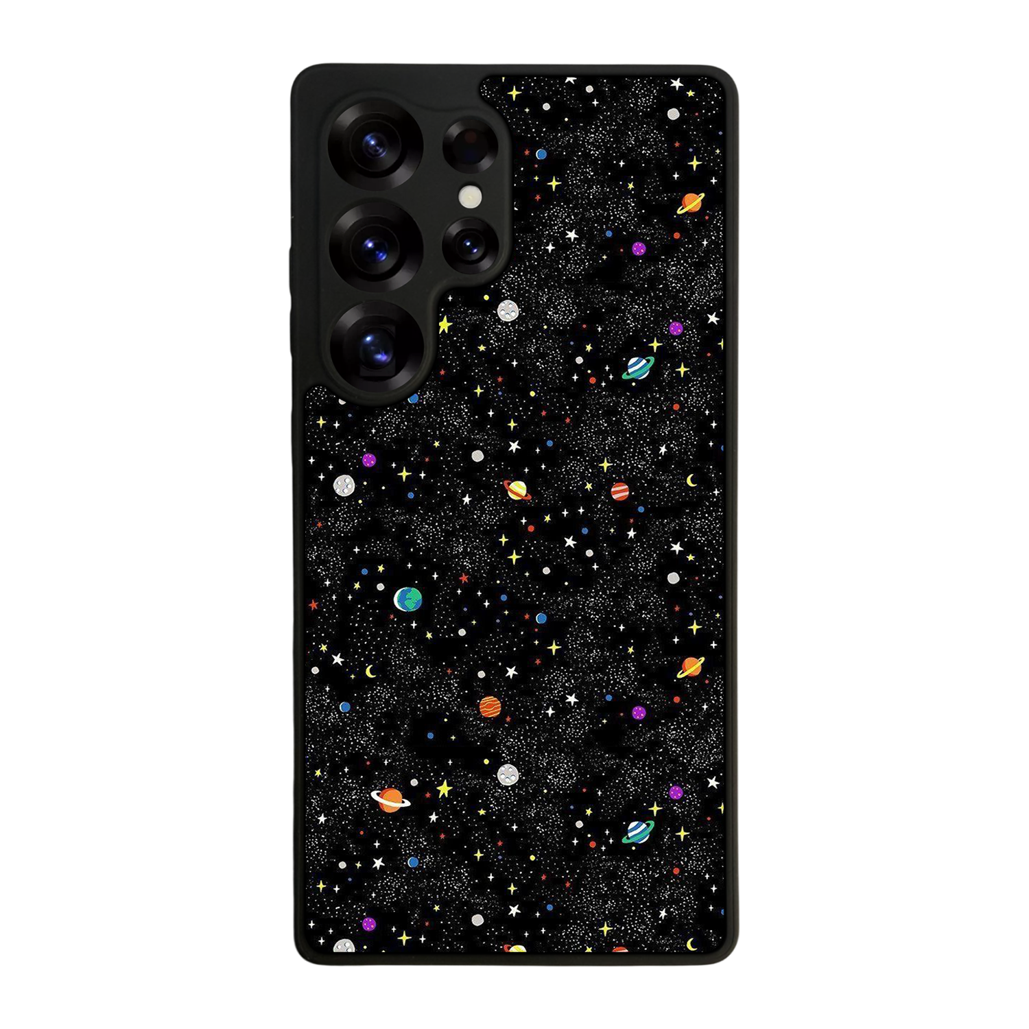 Samsung Galaxy S25 Ultra Uyumlu Uzay Tasarımlı Glossy Premium Kılıf