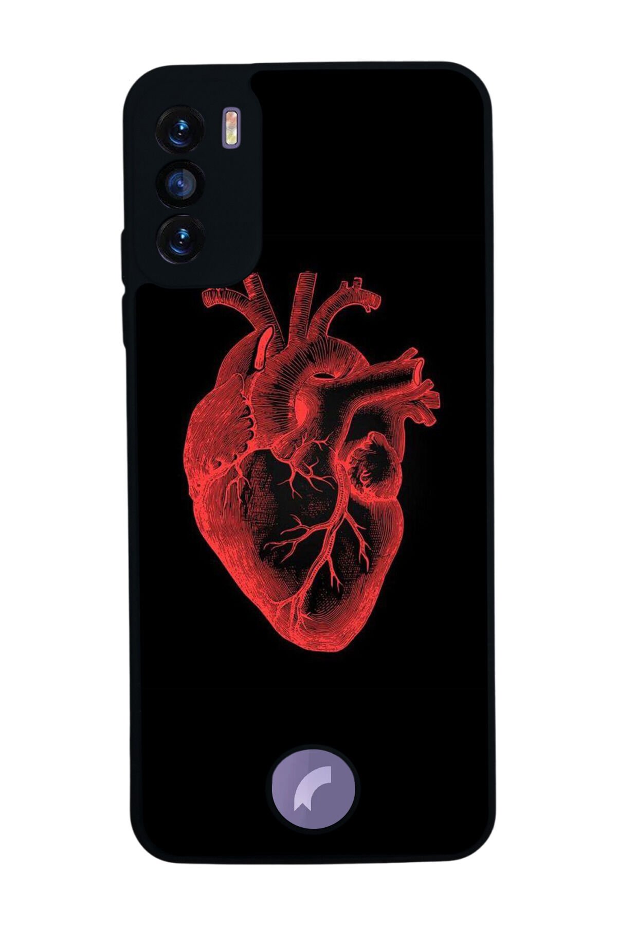 Reeder S19 Max Pro S Uyumlu Kalp Love Tasarımlı Glossy Premium Kılıf